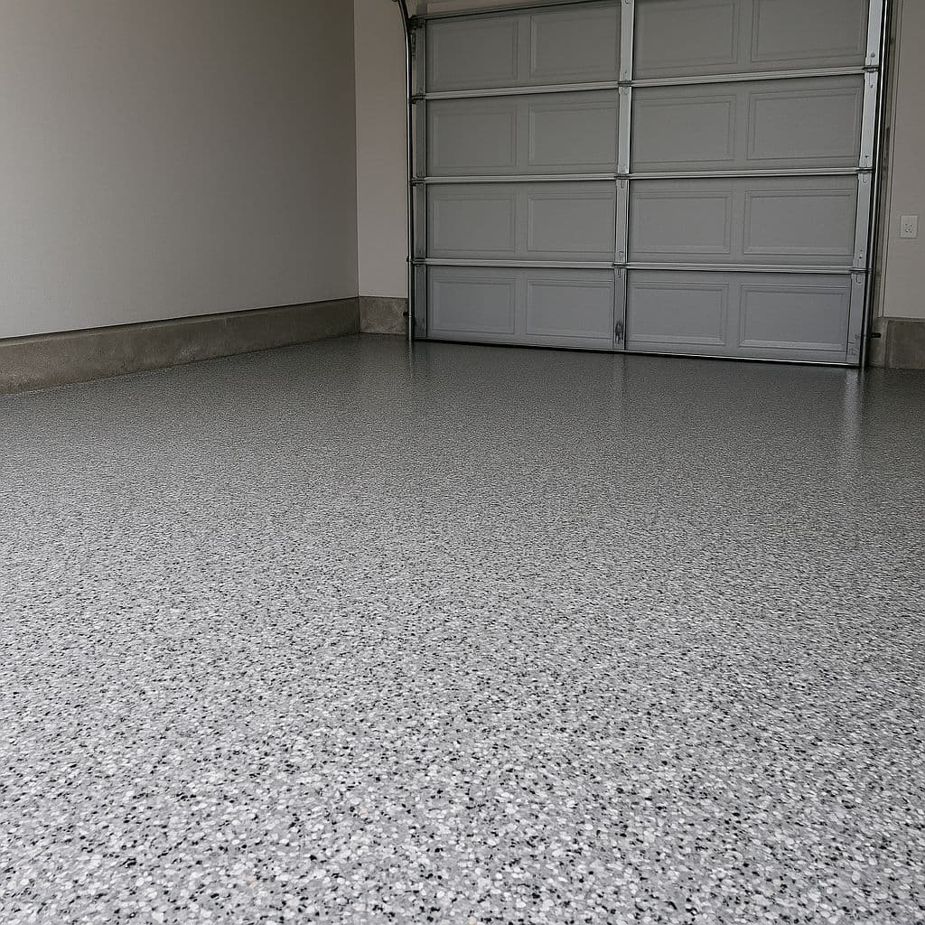 ukázka Epoxy flakes (vločky)